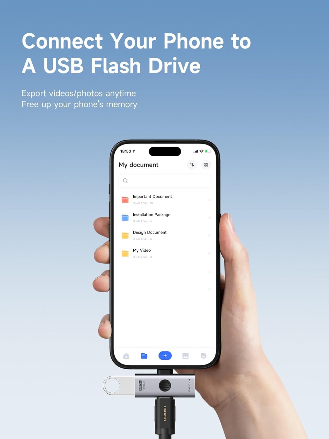2-in-1 USB-C OTG Adapter 100W PD