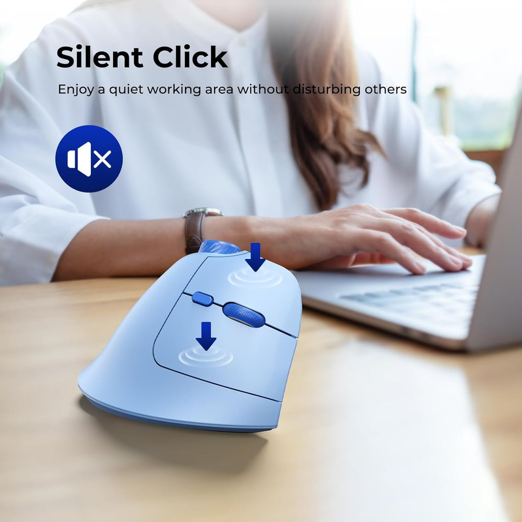 SmartErgo Rechargeable Vertical Mouse