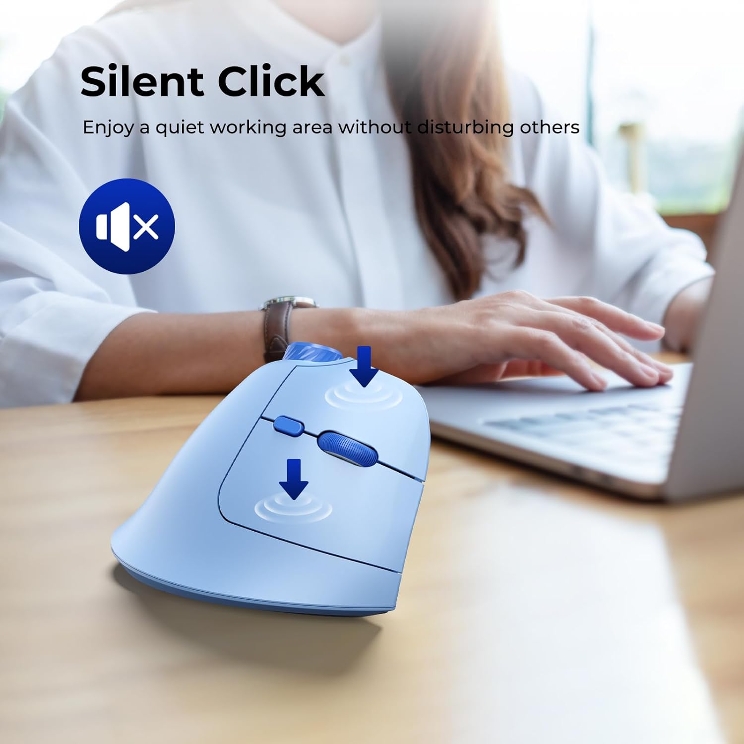 SmartErgo Rechargeable Vertical Mouse