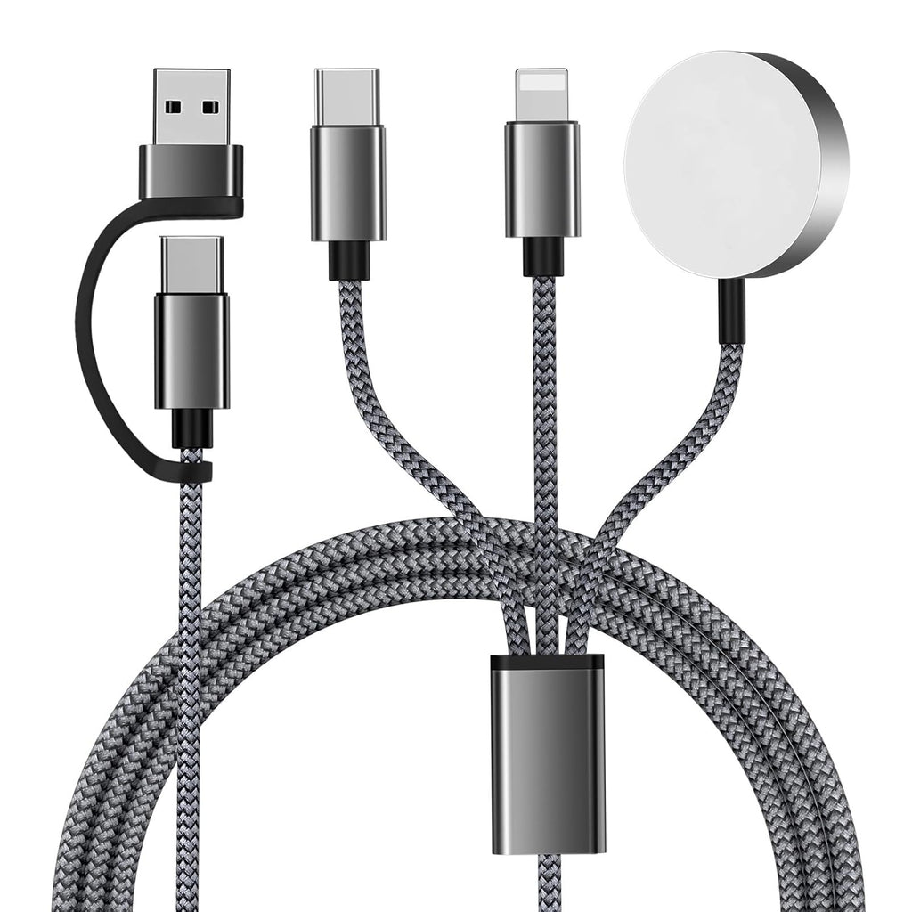 FlexCharge 3-in-2 USB-C Fast Charging Cable