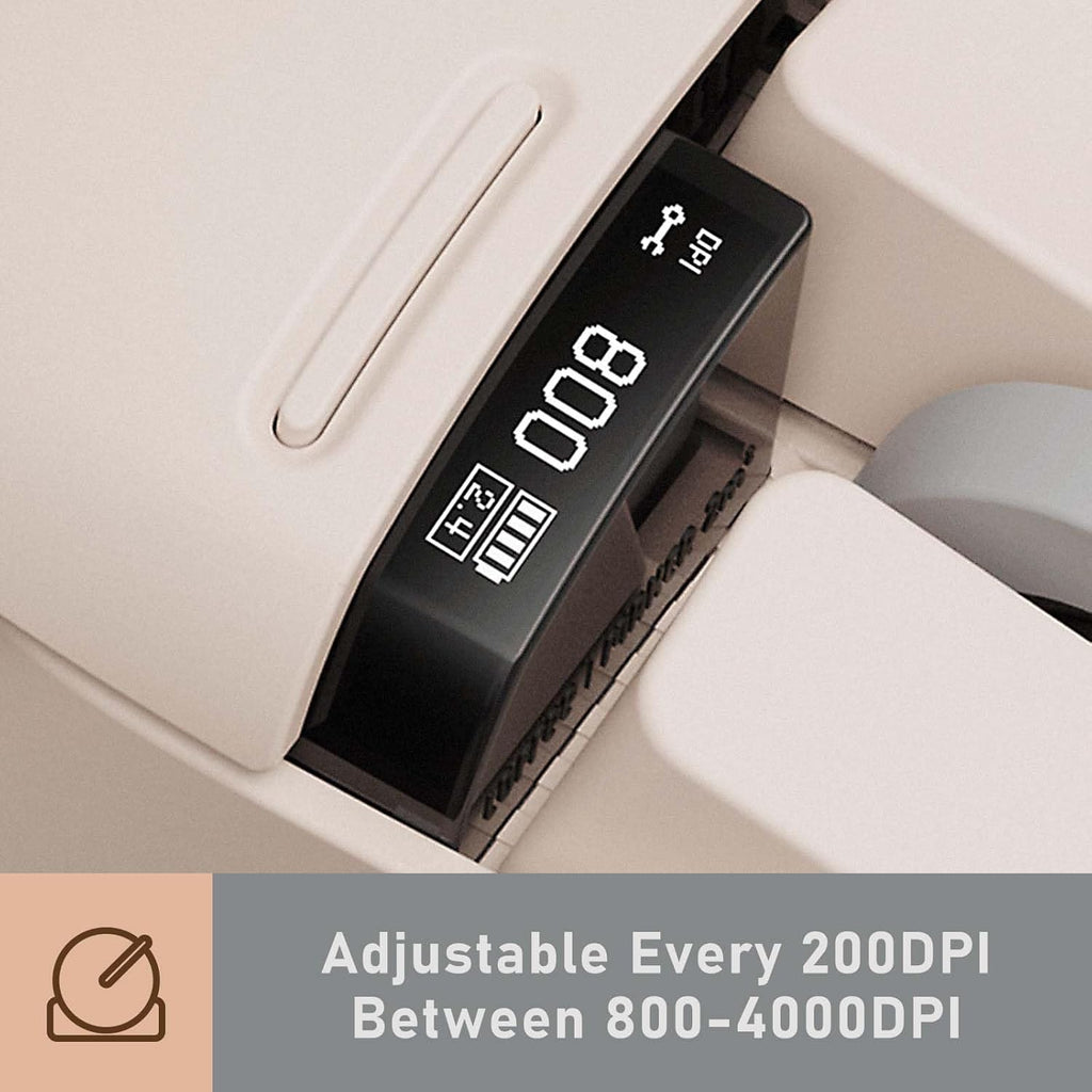 UltraFold Wireless Mouse with DPI Display