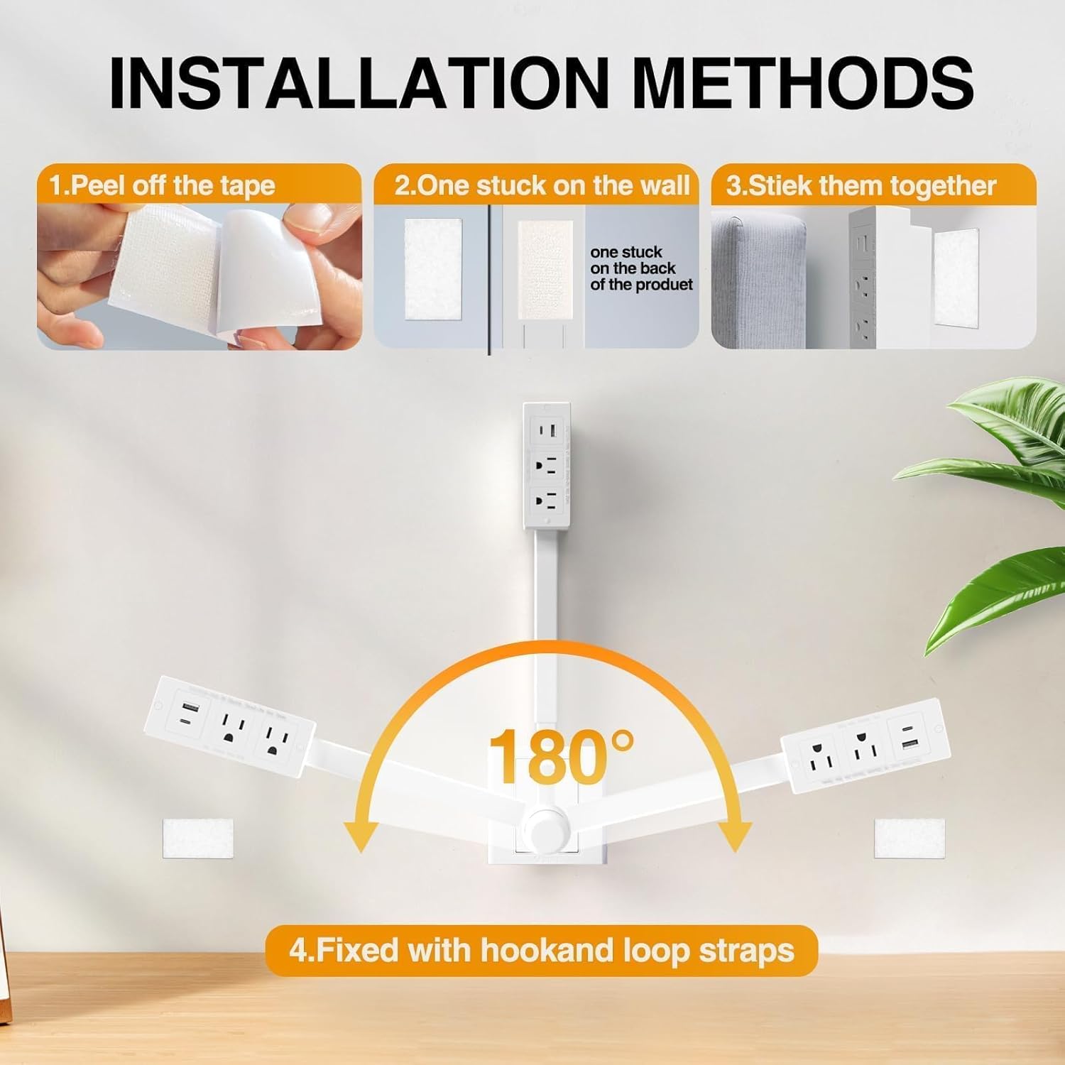 PowerReach 27 Pro Rotating Outlet Extender