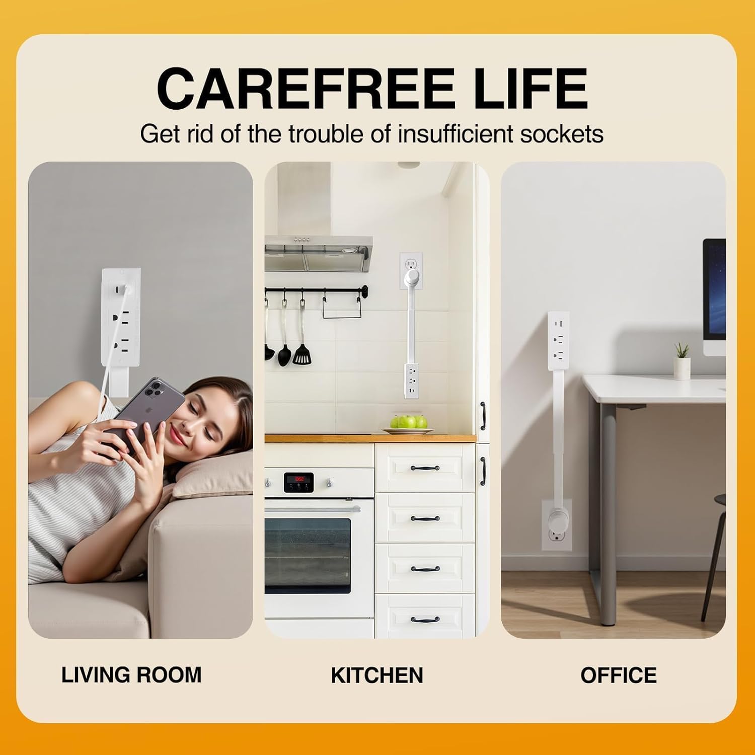 PowerReach 27 Pro Rotating Outlet Extender