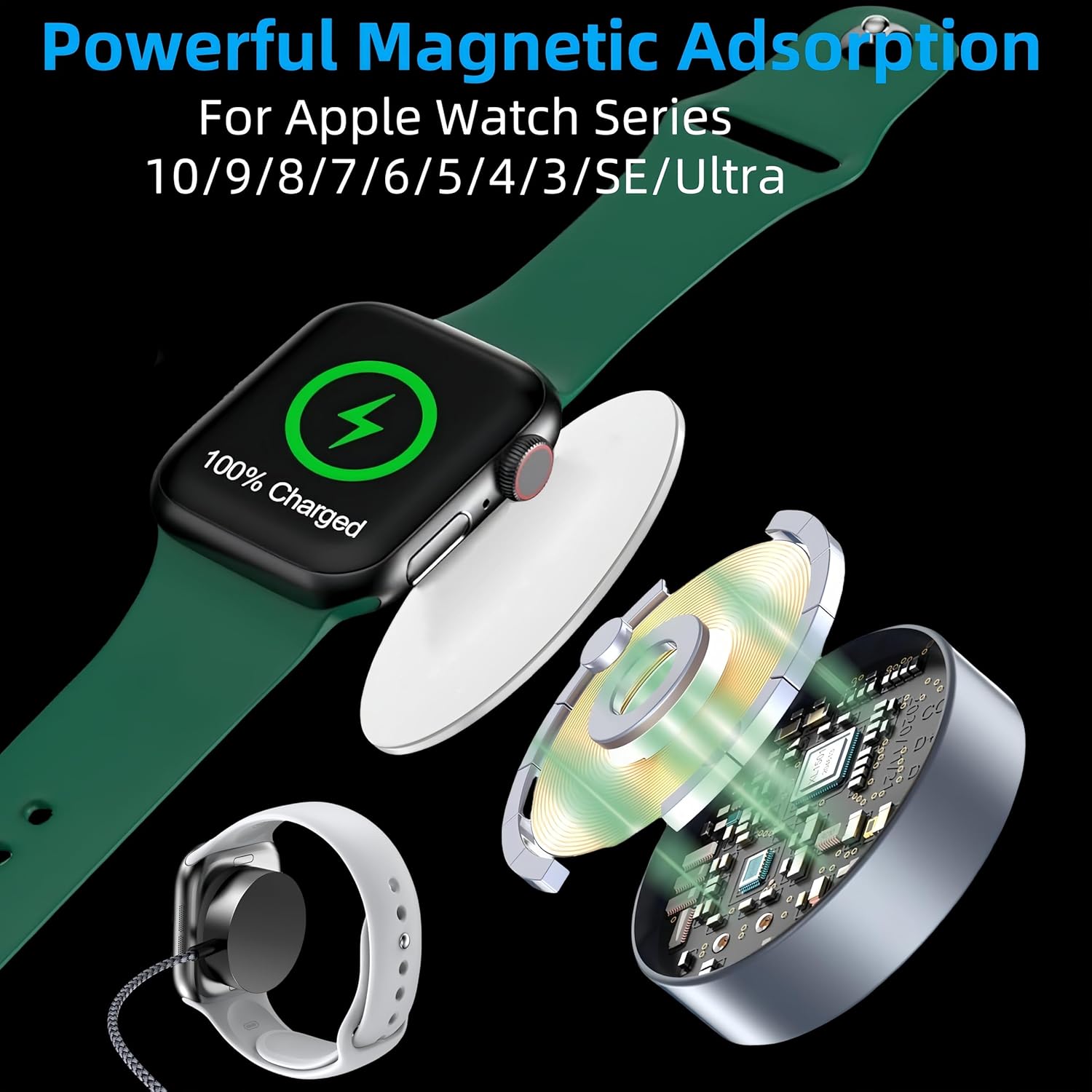 FlexCharge 3-in-2 USB-C Fast Charging Cable