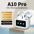 A10 Pro ANC Bluetooth Earphone LCD Screen Wireless Earbuds