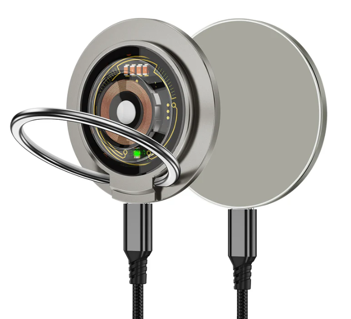 MagGlow 30W Magnetic Wireless Charger with LED Display