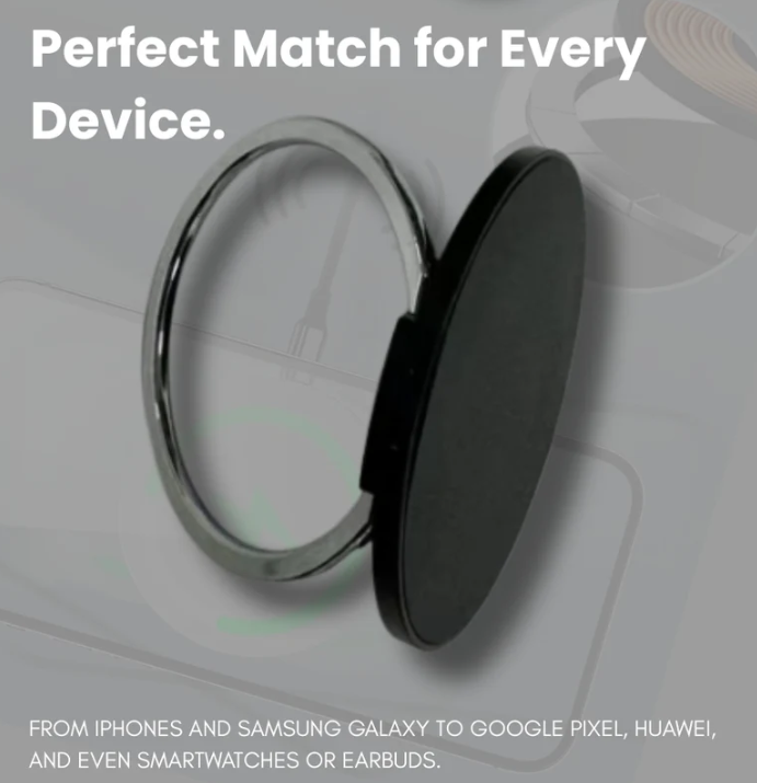 MagGlow 30W Magnetic Wireless Charger with LED Display