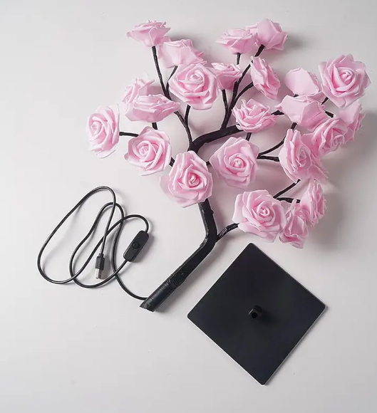 LED Rose Small  Modeling Table Lamp