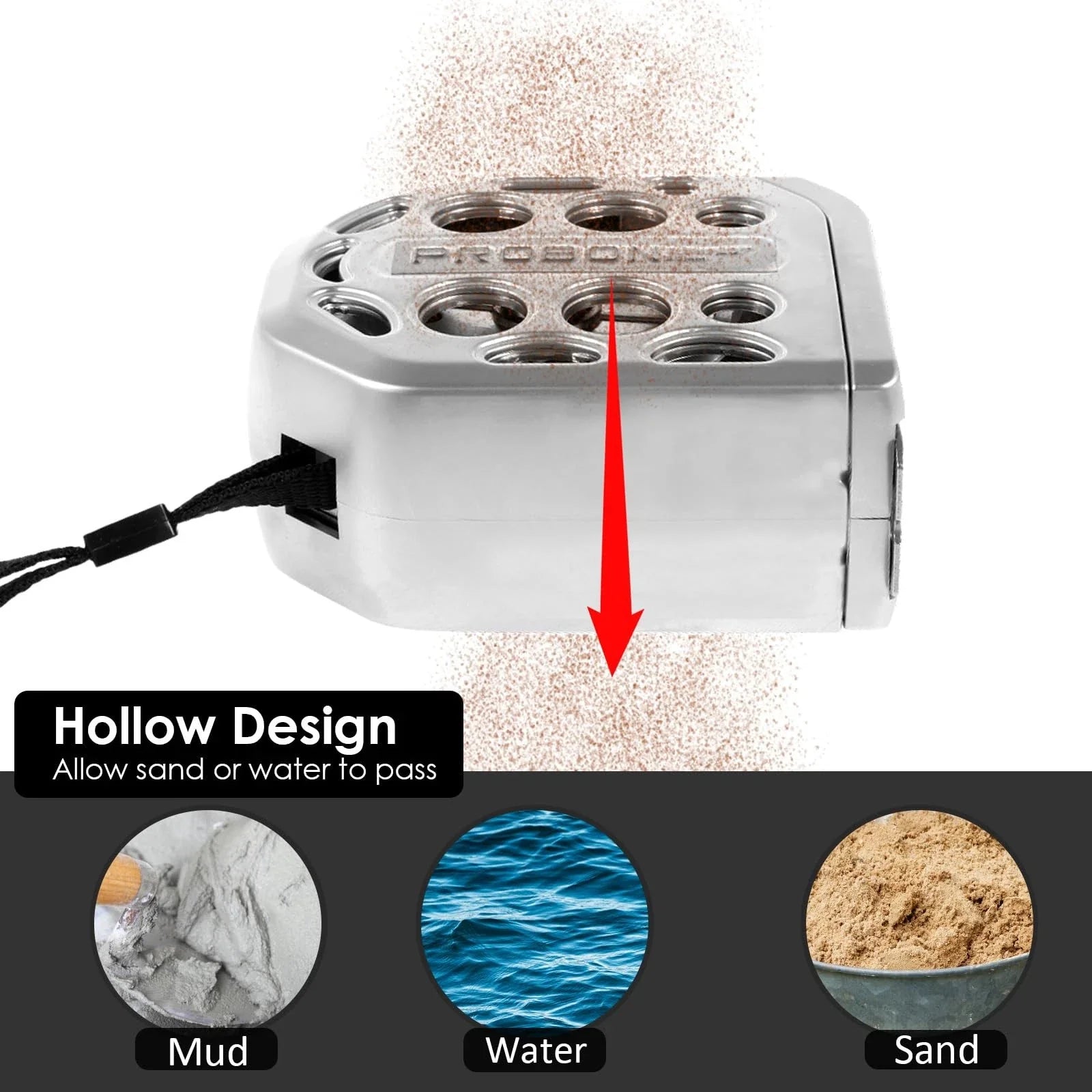 Stainless Steel Tape Measure, Hollow Design, Waterproof, Double-Sided