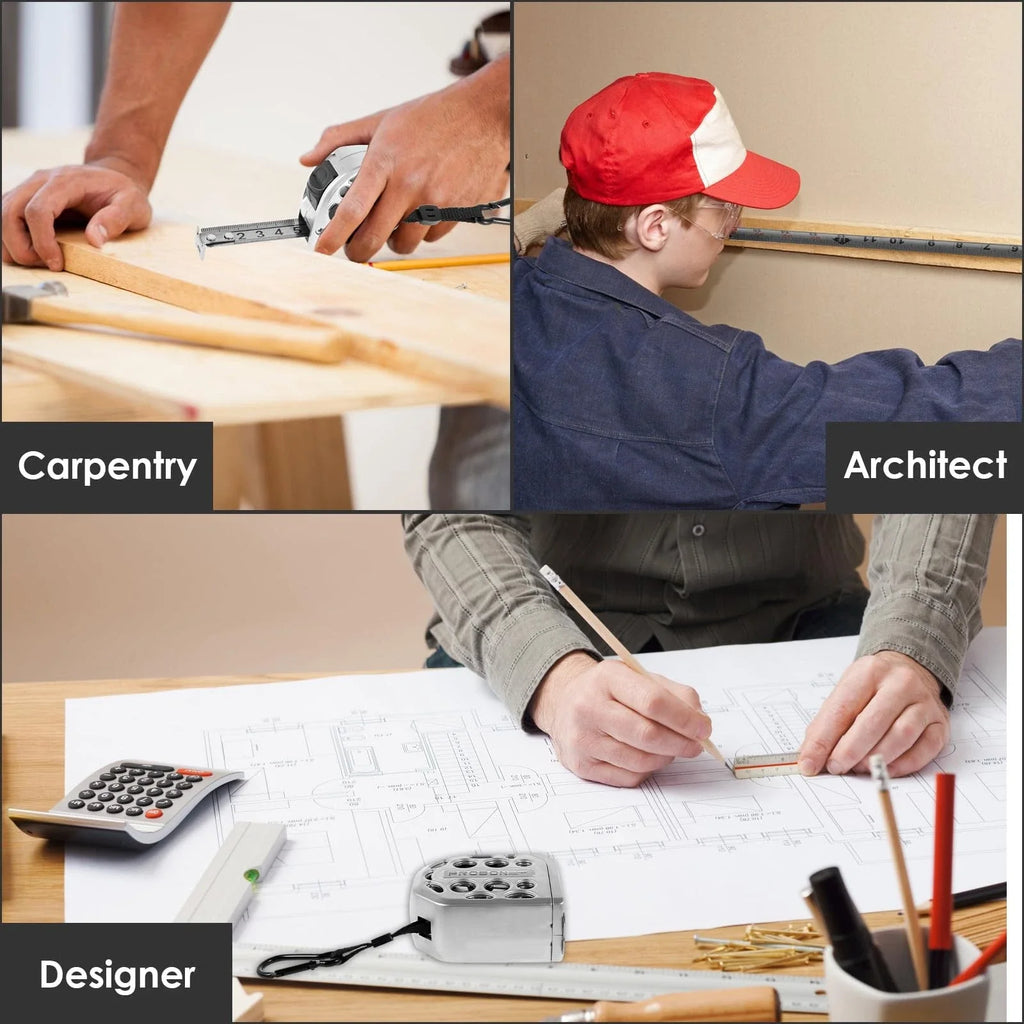 Stainless Steel Tape Measure, Hollow Design, Waterproof, Double-Sided