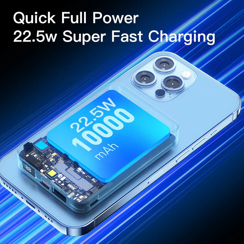 10000mAh Transparent Wireless Power Bank